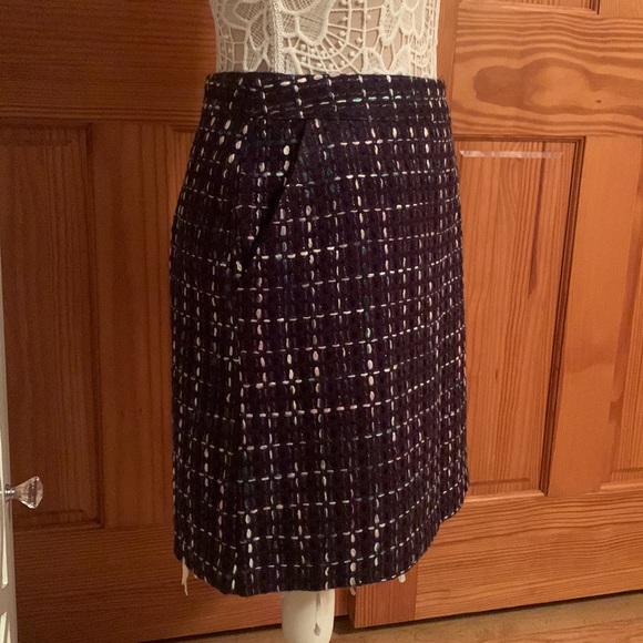 NWT LOFT Tweed Skirt - Picture 2 of 7